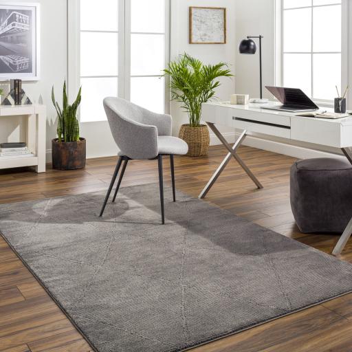 Surya Alder ALD-2302 Black Charcoal 8'11" x 12' Rug