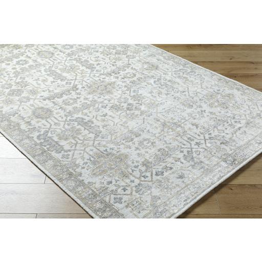 Surya Aleyna ANE-2301 Black Cream 6' x 9' Rug