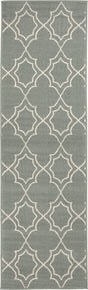 Surya Alfresco ALF-9589 Dusty Sage Light Beige 3'7" x 5'7" Rug