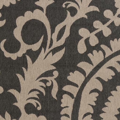 Surya Alfresco ALF-9615 Black Light Brown 8'10" x 12'10" Rug