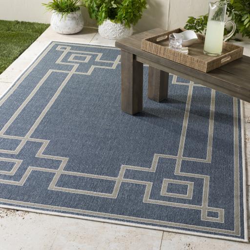 Surya Alfresco ALF-9654 7'3" Round Rug