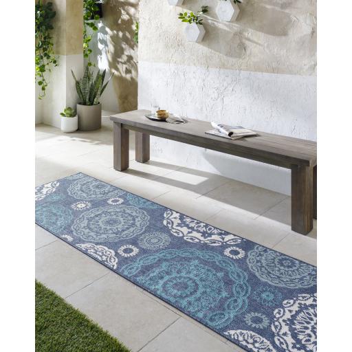 Surya Alfresco ALF-9666 7'3" Round Rug