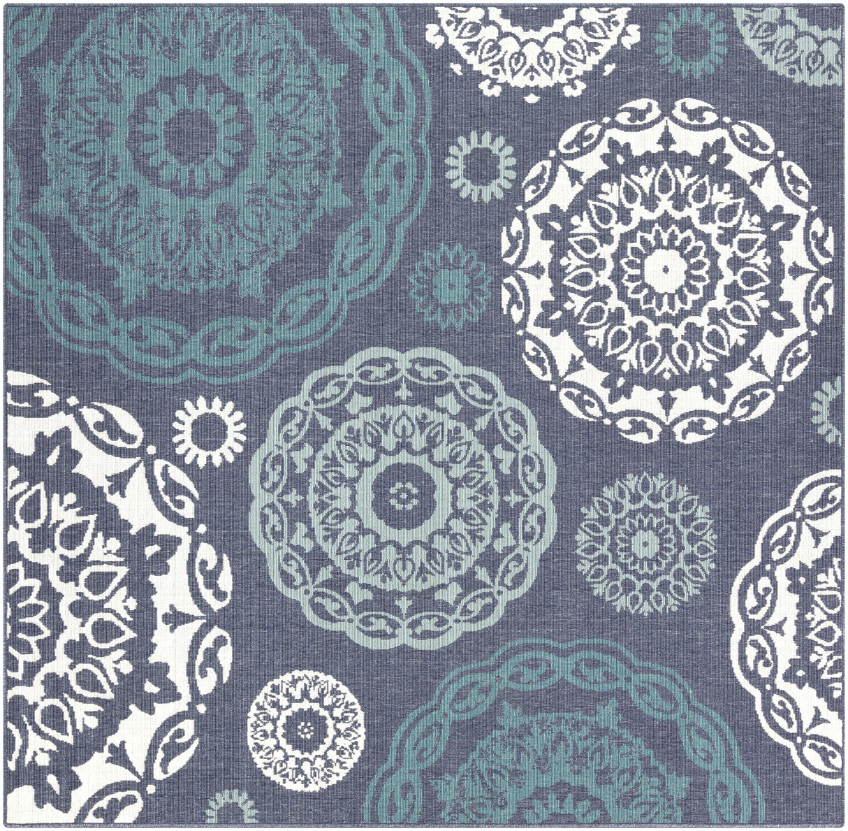 Surya Alfresco ALF-9666 8'10" Square Rug