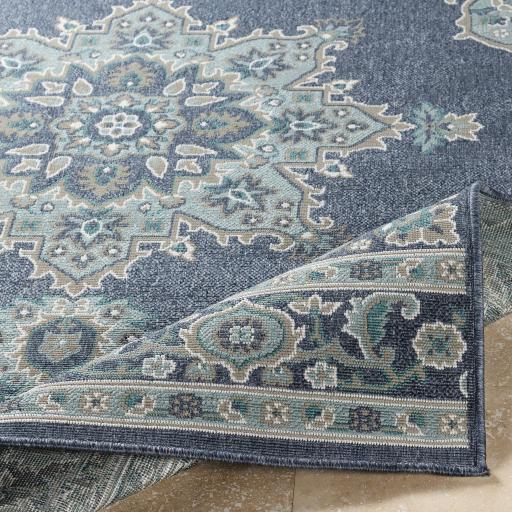 Surya Alfresco ALF-9670 5'3" Round Rug