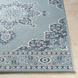 Surya Alfresco ALF-9687 Navy Pale Blue 8'10" Round Rug