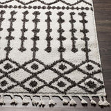 Surya Alhambra AHB-2308 Charcoal Cream 2'7" x 7'3" Rug