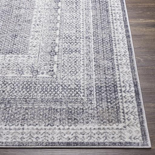 Surya Alice ALC-2304 Charcoal Cream 5'3" x 7' Rug