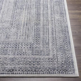 Surya Alice ALC-2305 Charcoal Cream 5'3" x 7' Rug