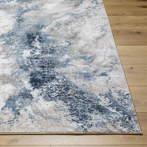 Surya Allegro ALG-2338 Ivory Light Gray 5'3" x 7' Rug