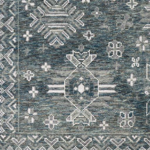 Surya Almeria ALM-2303 Black Cream 8'10" x 12' Rug