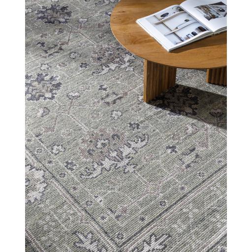 Surya Almeria ALM-2305 Cream Gray 3' x 10' Rug