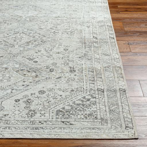 Surya Amelie AML-2379 Charcoal Light Brown 6'7" x 9' Rug