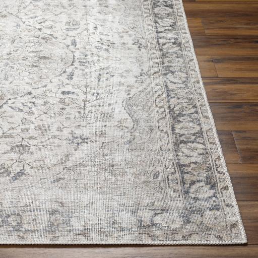 Surya Amelie AML-2385 Black Cream 7'10" x 10'2" Rug