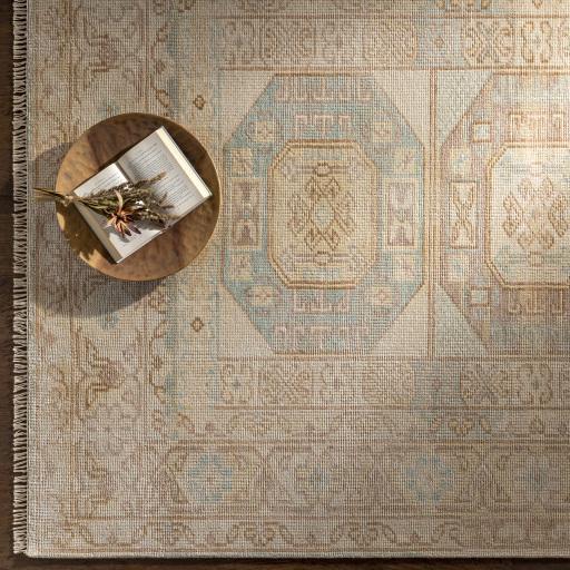 Surya Anadolu AAU-2304 Cream Dusty Pink 4' x 6' Rug