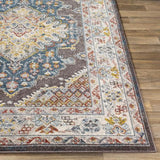 Surya Ankara AKR-2302 Brick Red Charcoal 7'10" x 10'2" Rug