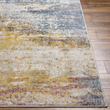 Surya Ankara AKR-2316 Brick Red Charcoal 7'10" Round Rug