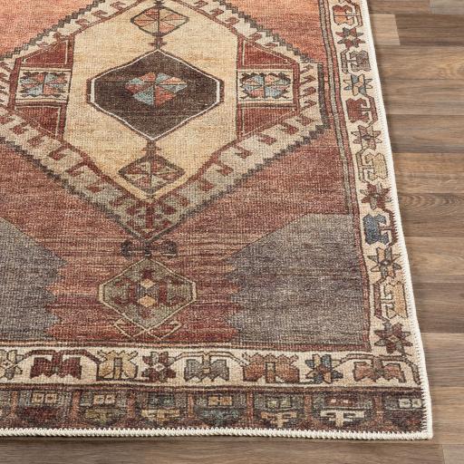 Surya Antiquity AUY-2303 Brown Camel 2'7" x 7'3" Rug