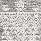 Surya Ariana RIA-2304 Black Gray 5'3" x 7'3" Rug