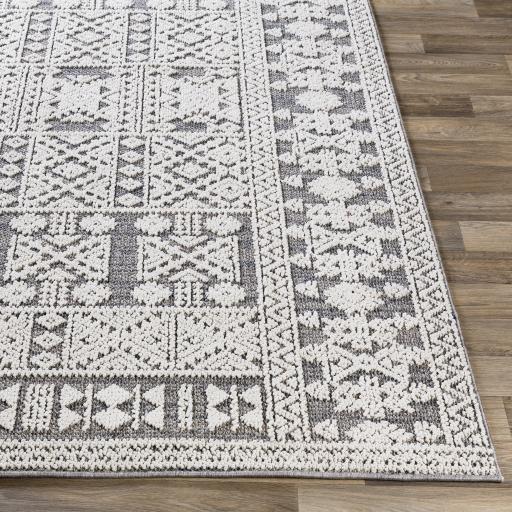 Surya Ariana RIA-2305 Black Gray 8'10" x 12' Rug