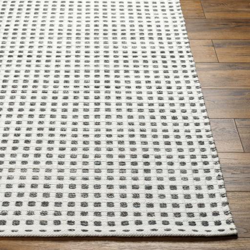 Surya Ariel AIL-2302 Charcoal White 2'6" x 8' Rug