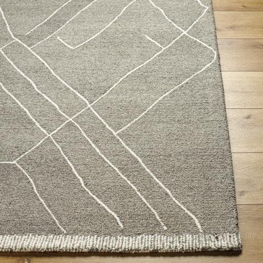 Surya Arsenal ARL-2305 Cream Medium Gray 8' x 10' Rug