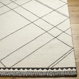 Surya Arsenal ARL-2307 Black Cream 9' x 12' Rug