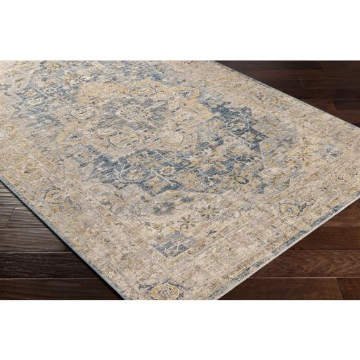 Surya Aspendos APS-2307 Black Deep Teal 2'7" x 3'11" Rug