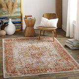 Surya Aspendos APS-2320 Black Brick Red 2'7" x 3'11" Rug