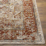 Surya Aspendos APS-2320 Black Brick Red 2'7" x 3'11" Rug