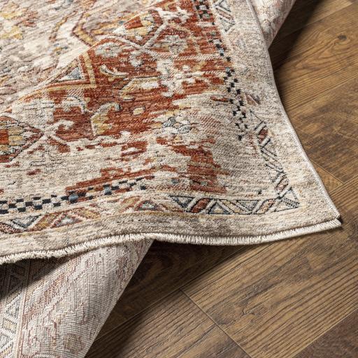 Surya Aspendos APS-2320 Black Brick Red 2'7" x 3'11" Rug
