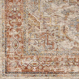 Surya Aspendos APS-2320 Black Brick Red 2'7" x 3'11" Rug