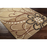 Surya Athena ATH-5006 Beige Brown 9'9" Square Rug