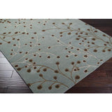 Surya Athena ATH-5058 Dark Brown Sage 3' x 12' Rug