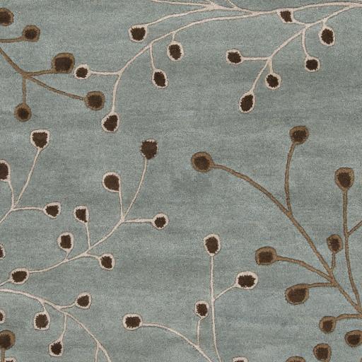 Surya Athena ATH-5058 Dark Brown Sage 8' x 10' Oval Rug
