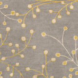 Surya Athena ATH-5060 Charcoal Mustard 12' x 15' Rug
