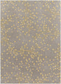 Surya Athena ATH-5060 Charcoal Mustard 6' x 9' Oval Rug