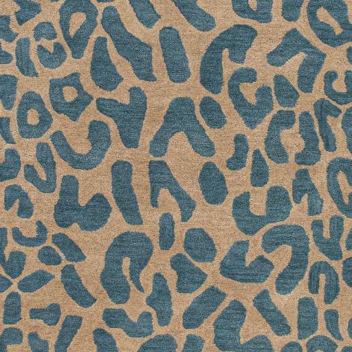 Surya Athena ATH-5120 Deep Teal Light Brown 3' x 12' Rug
