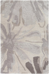 Surya Athena ATH-5135 Charcoal Dark Brown 6' x 9' Oval Rug