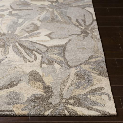 Surya Athena ATH-5150 Black Brown 5' x 8' Rug