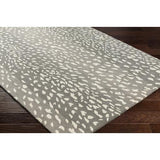Surya Athena ATH-5163 Cream Light Gray 6' x 9' Oval Rug