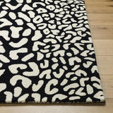 Surya Athena ATH-5169 Black Cream 9' x 12' Rug