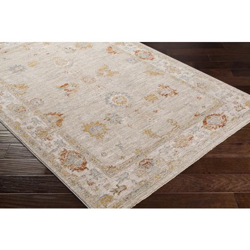 Surya Avant Garde AVT-2310 Brick Red Charcoal 6'7" Round Rug