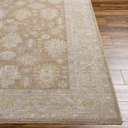 Surya Avant Garde AVT-2351 Charcoal Dark Brown 7'10" Round Rug