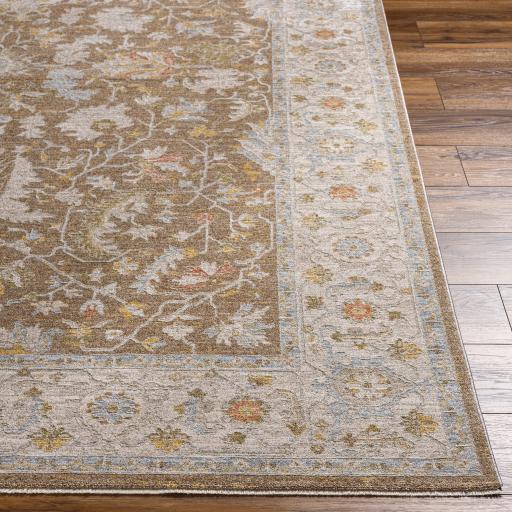 Surya Avant Garde AVT-2372 Amber Dark Brown 7'10" Round Rug
