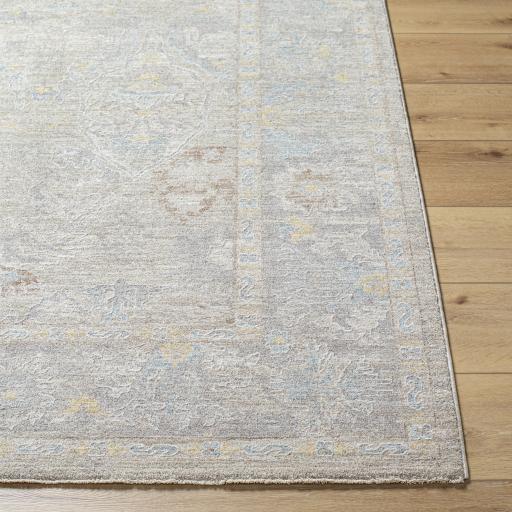 Surya Avant Garde AVT-2378 Charcoal Cream 6'7" Round Rug