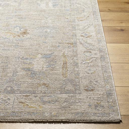 Surya Avant Garde AVT-2379 Charcoal Cream 7'10" Round Rug