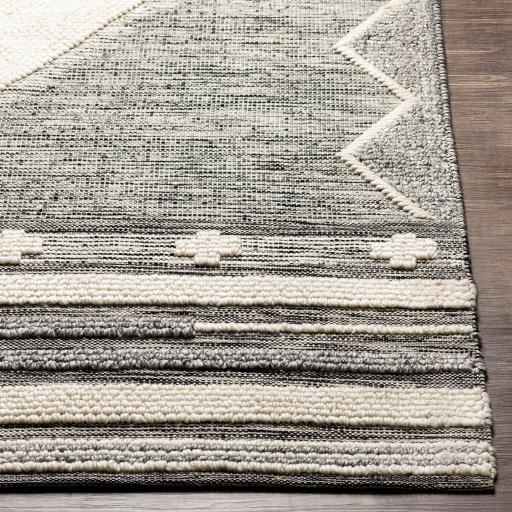 Surya Azalea AZA-2317 Black Cream 8' x 10' Rug