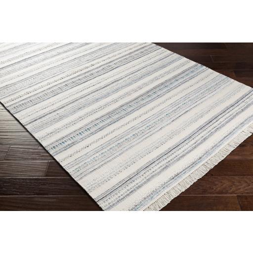 Surya Azalea AZA-2318 Aqua Black 8' x 10' Rug