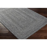 Surya Azalea AZA-2320 Black Dark Brown 6' Round Rug