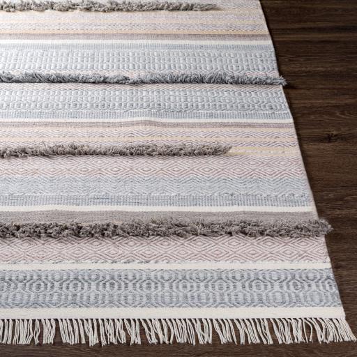 Surya Azalea AZA-2330 Charcoal Cream 2' x 3' Rug